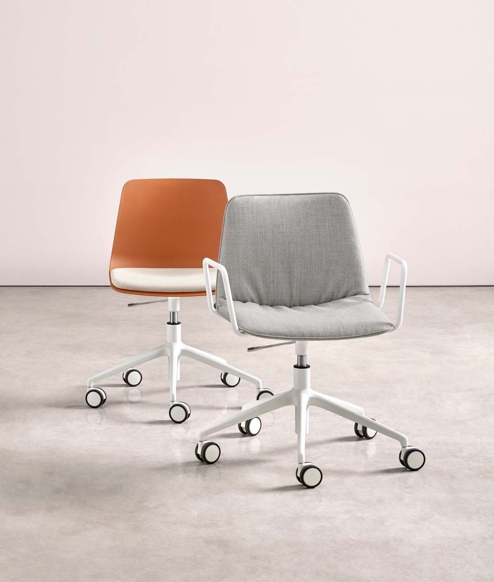 Офисное кресло с регулируемой высотой из полипропилена с 5 спицами INCLASS Varya ARCH-00136159 - Вид №1