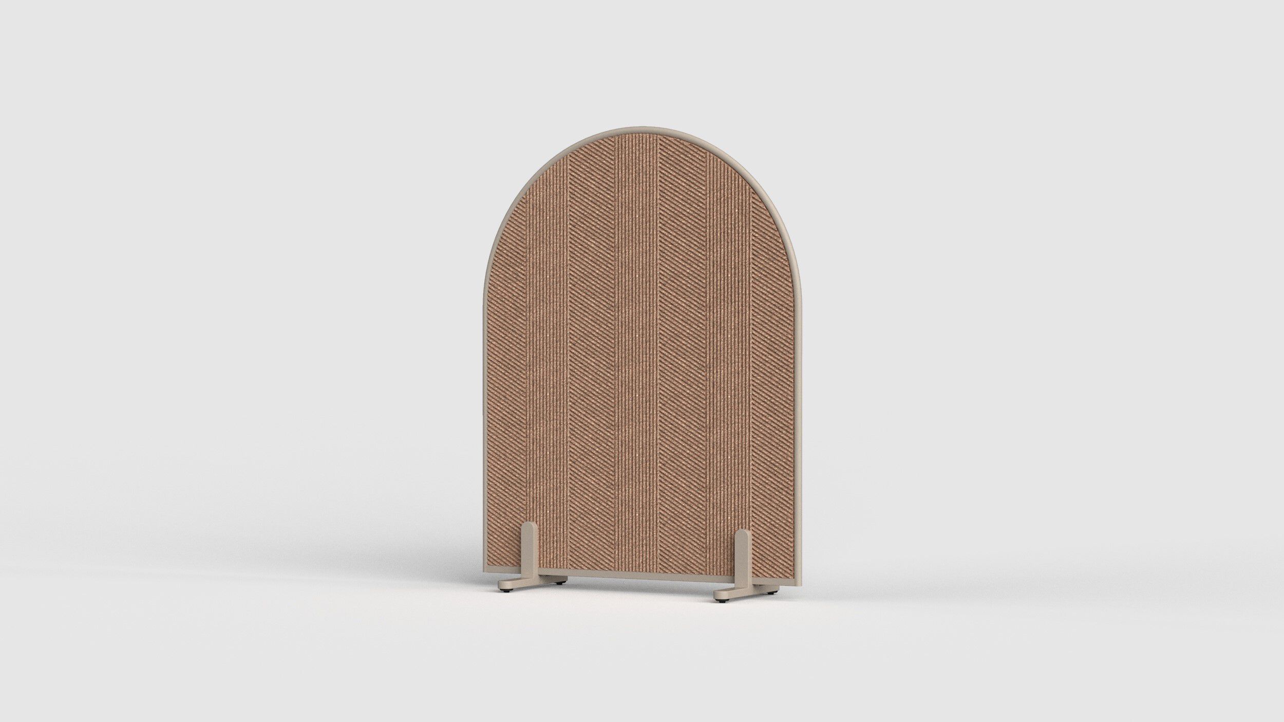 Пробковая мобильная офисная перегородка на колесах GREENMOOD MODULOR ARCH-00126942 - Вид №1