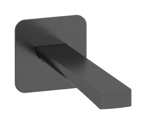 Настенный излив WE ARE IB wn313cc Brushed Black Chrome Wave