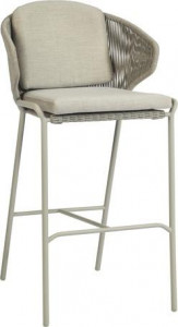 MNST563 Барный стул 76 веревка кремень перец Manutti Radius