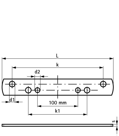6693100 BIS dB-FiX® 80 / 200 Комплект для монтажа для создания конструкций опор фиксации walraven  - Вид №1
