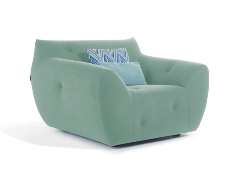 Тканевое садовое кресло с подлокотниками ROCHE BOBOIS Informel Outdoor ARCH-00130133