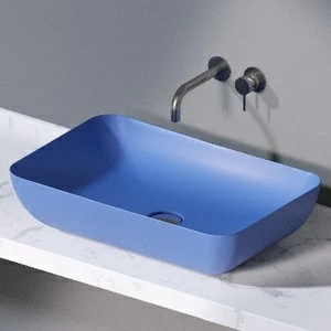 L603140 Накладная раковина на столешницу  прямоугольная A. e T. Italia ELITE