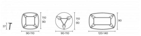 ENEA Низкий квадратный журнальный столик из дуба Lts system sun-id-1424790 - Вид №6