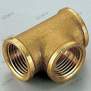 Тройник ВР 1''х3/4"х1" латунь TIEMME 1500087