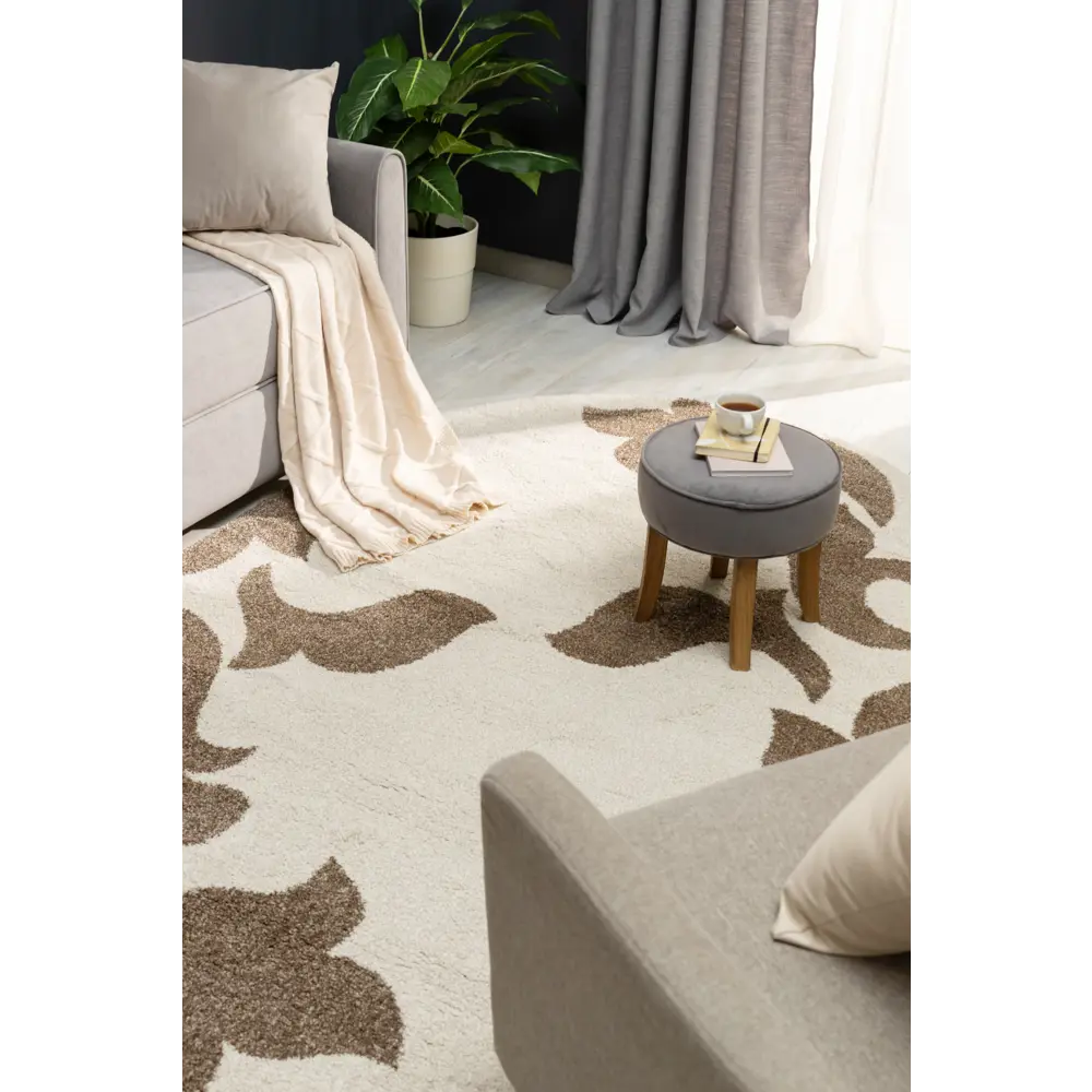 Ковер полипропилен Платинум Т620 200x300 см цвет бежевый MERINOS STLM-2177209 - Вид №4