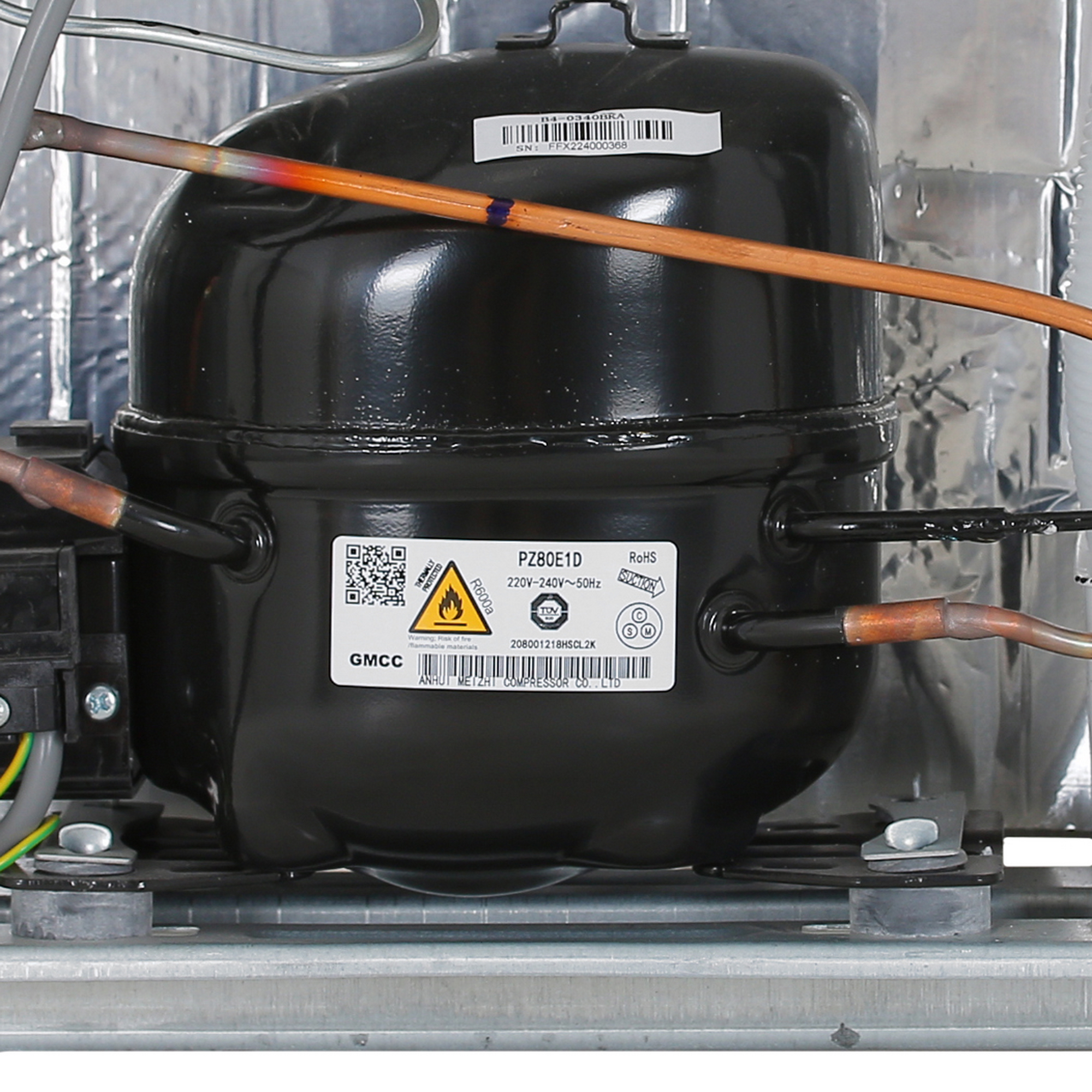 5044277 Холодильник с морозильником   DEXP B4-0340BKA белый STDN-0144494 - Вид №11