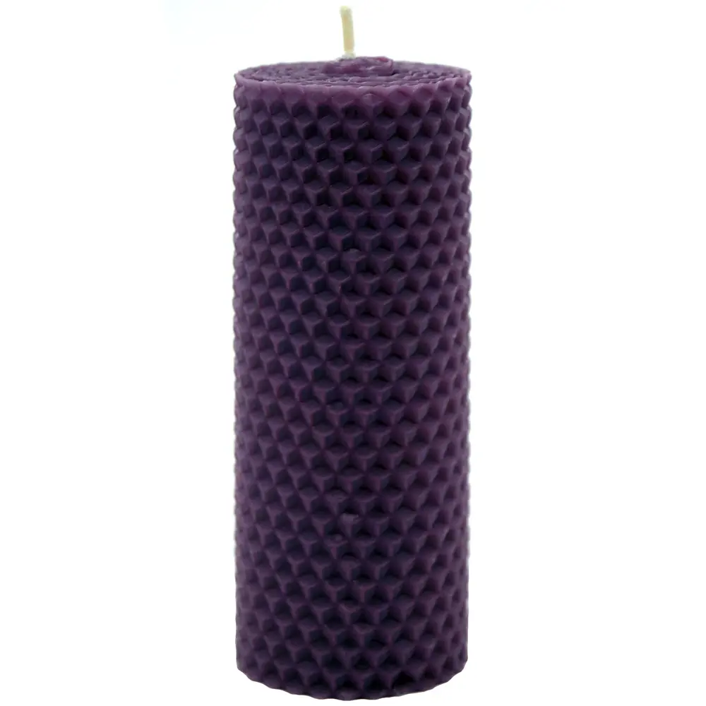 Свеча вощинная цилиндр лаванда 5x13 см EVIS STLM-2150129