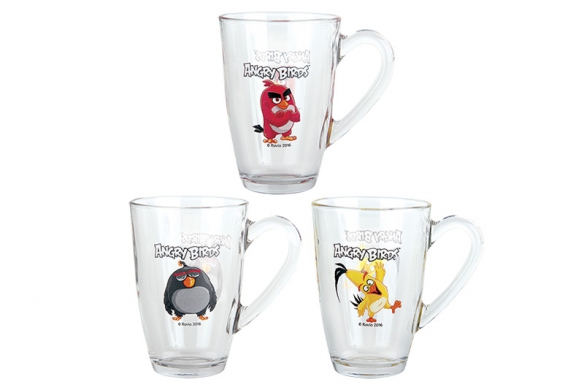 Кружка Angry Birds Movie Yellow 330 мл КОРАЛЛ ANGRY BIRDS MOVIE 029594 Прозрачный;желтый  - Вид №1