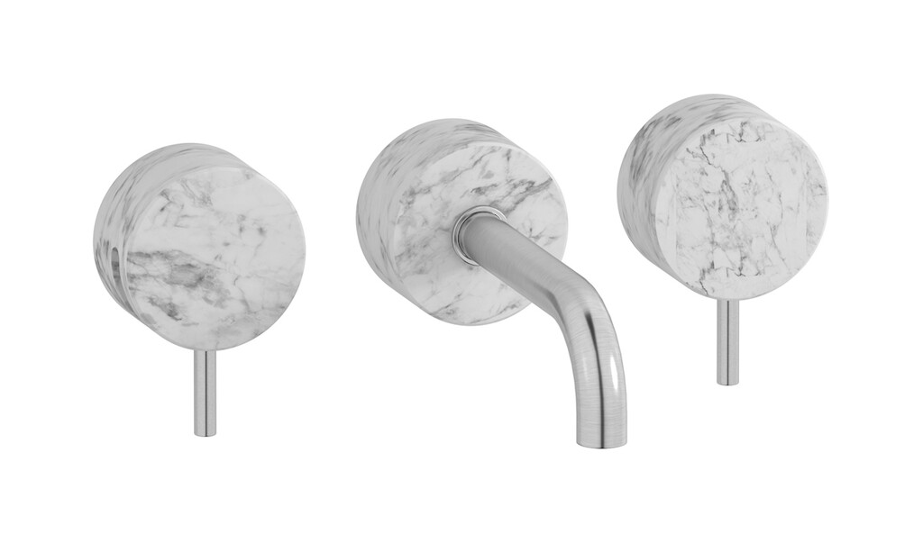 Смеситель встроенный для раковины WE ARE IB mr306ss_1 Brushed Nickel Marmo