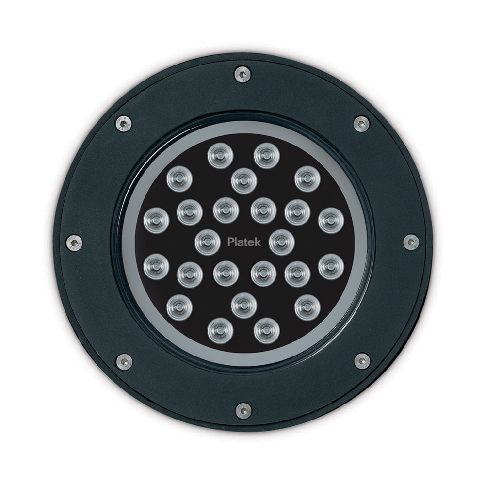 8333507 Встраиваемый в пешеходный пол Platek ATLANTIQUE  ATLANTIQUE - 24 LED RGBW Elliptical 