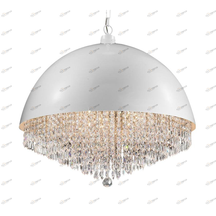 Подвесной светильник Crystal Light 15 white от Delight Collection MD2548/15 DELIGHT COLLECTION ДИЗАЙНЕРСКИЕ 243728 Белый 