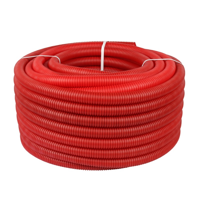 Труба металлопластиковая в гофре Henco 16 красная 100016MR - Вид №2