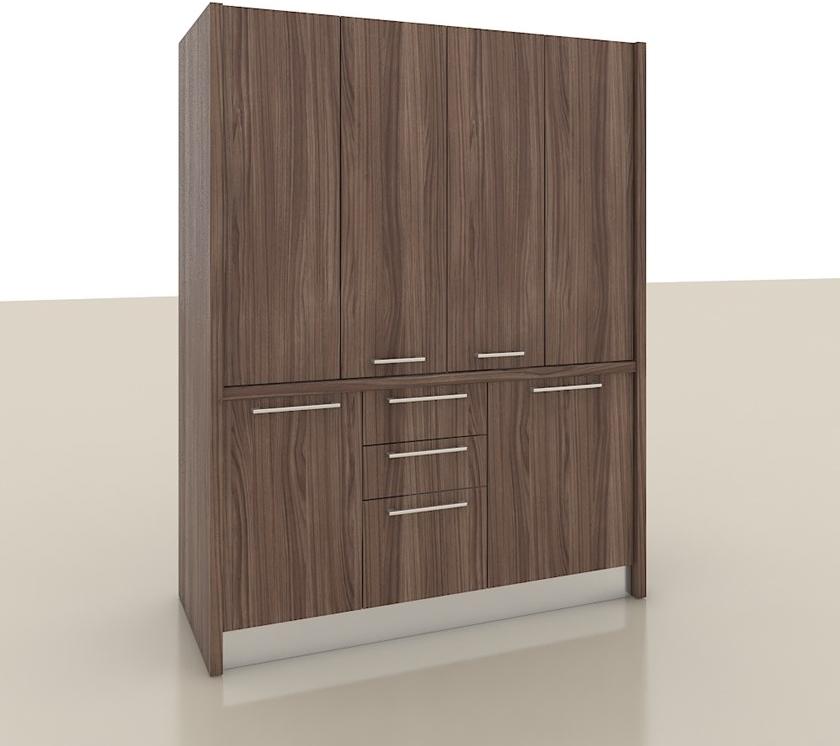 Mobilspazio Выдвижная деревянная мини-кухня Zeus K144 - Вид №4