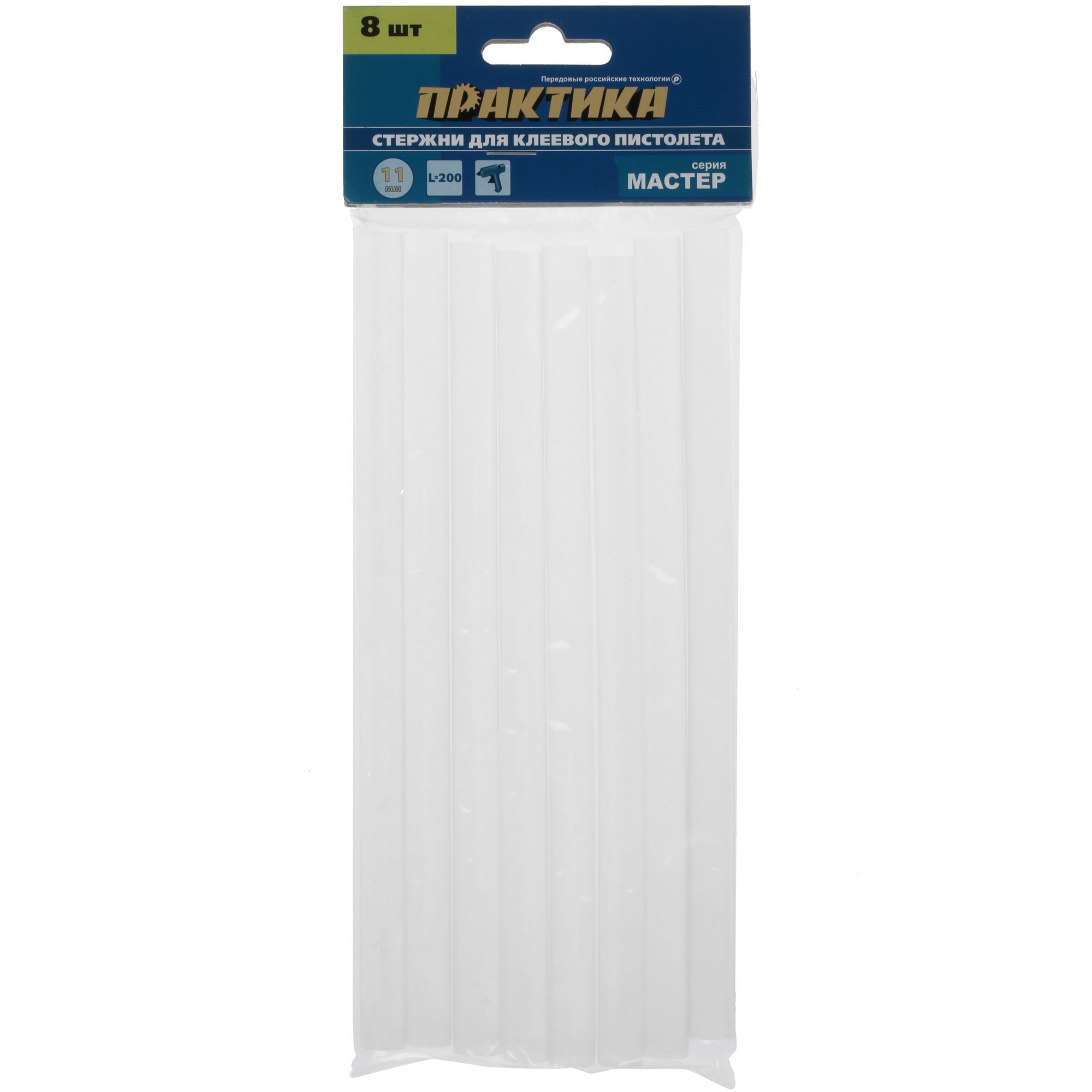 Стержни клеевые Практика 641-596 белый 1307208 STDN-0100001