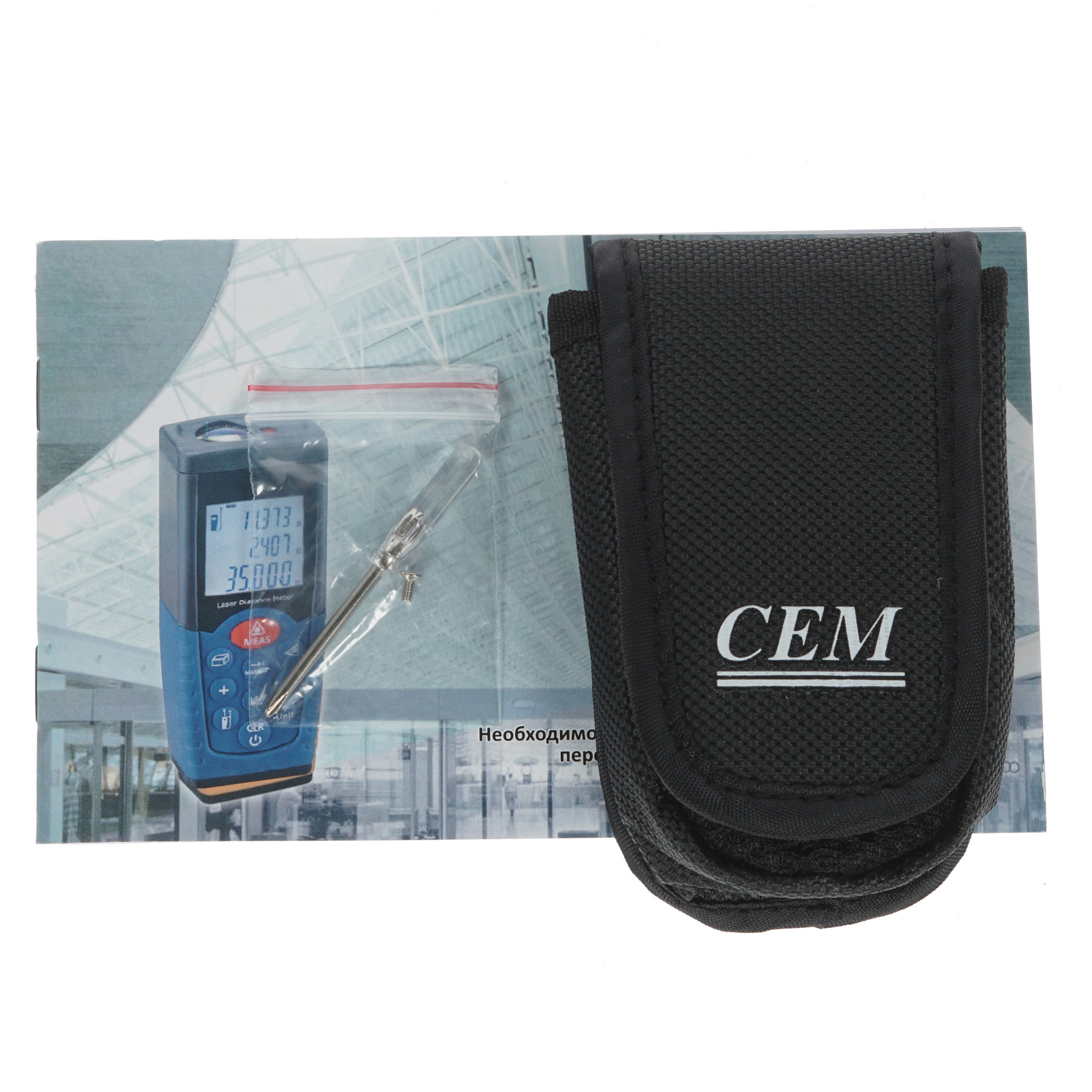 Лазерный дальномер CEM LDM-35 1092646 STDN-0116507 - Вид №4