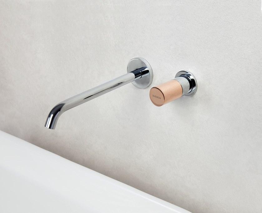 GUGLIELMI Смеситель для умывальника настенный на 2 отверстия Sprint color Fiin05899 - Вид №12