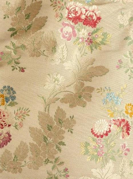 LELIEVRE Шелковая ткань с цветочными мотивами Pompadour sun-id-1371453 - Вид №2