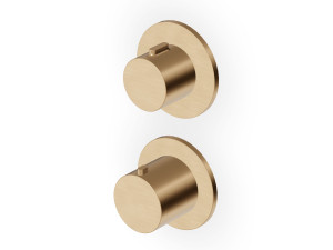 Термостатический смеситель для душа с 2 отверстиями