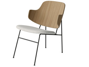 Деревянный стул со встроенной подушкой