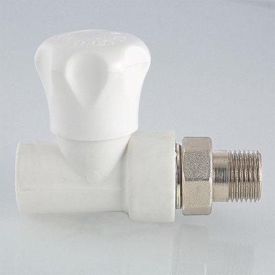 VTp.717.V.02505 Клапан полипропиленовый со сгоном прямой Valtec 25 мм х 3/4"  - Вид №8
