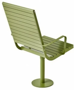 Nola Industrier Стул для улицы из стали с порошковым покрытием Parco