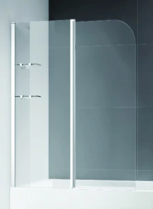 Шторка на ванну CEZARES ECO-O-V-12-120/140-P-Cr-L