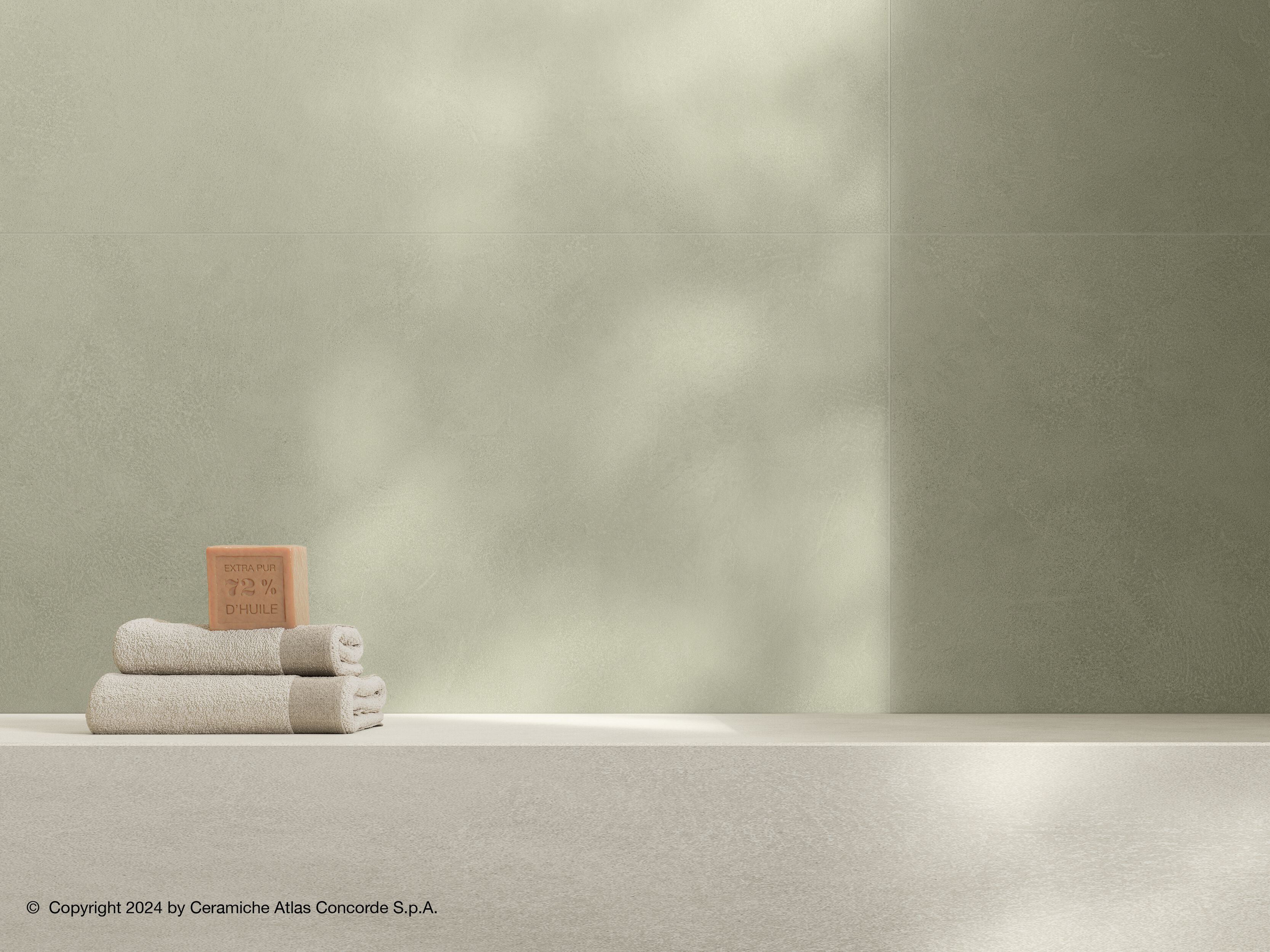 Пол / керамогранит с эффектом цемента Atlas Concorde Boost Expression ARCH-00072605 - Вид №24