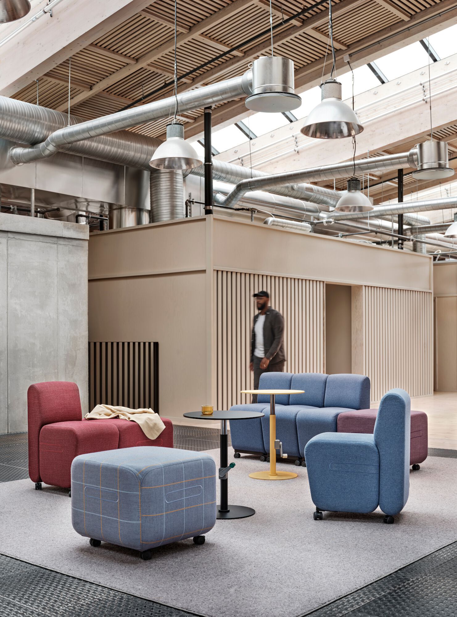 Модульное кресло с колесами Bla Station Bobby &amp ARCH-00012976 - Вид №7