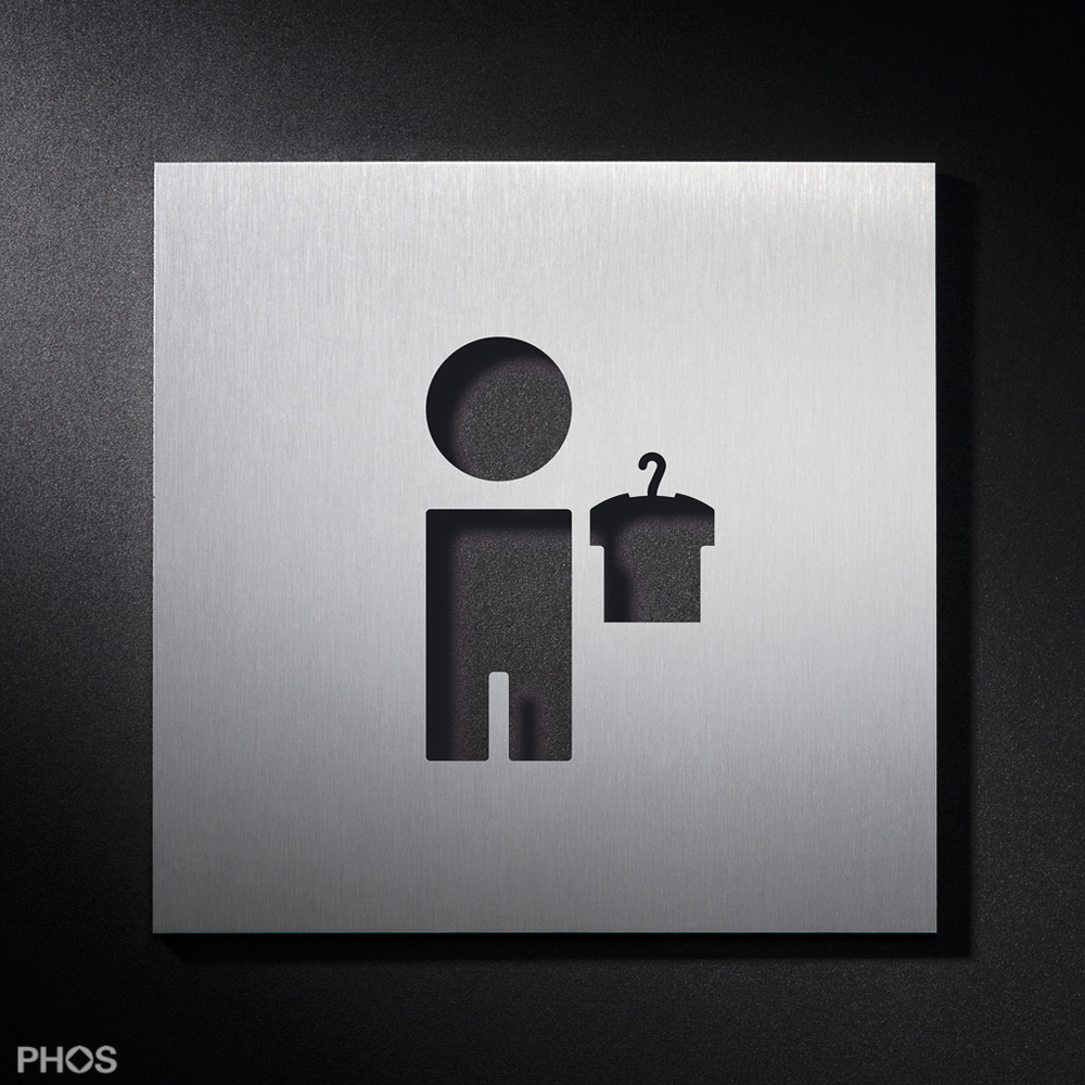 PS1701 Знак пиктограммы в шкафу для мальчиков PHOS 