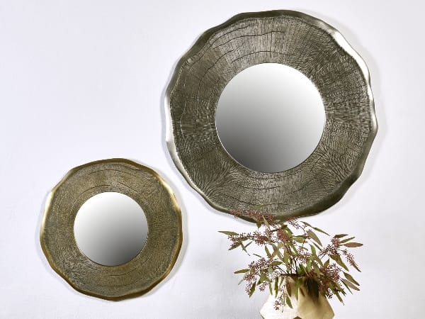 Алюминиевое круглое зеркало с рамой стены LAMBERT SIDDHARTA ARCH-00040858