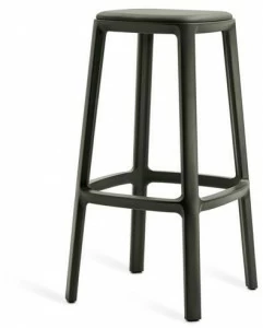 TOOU Высокий табурет с подставкой для ног Cadrea To-1776 / to-1722