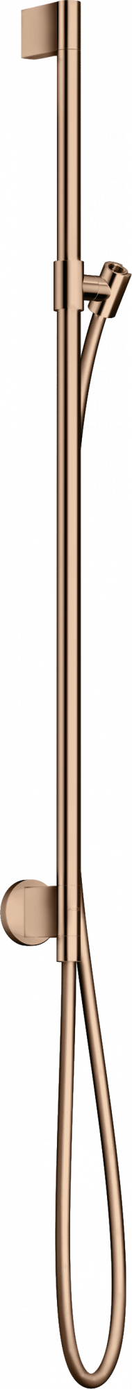 48792300 Душевая штанга с настенным подключением и душевым шлангом 1,60 м AXOR ONE