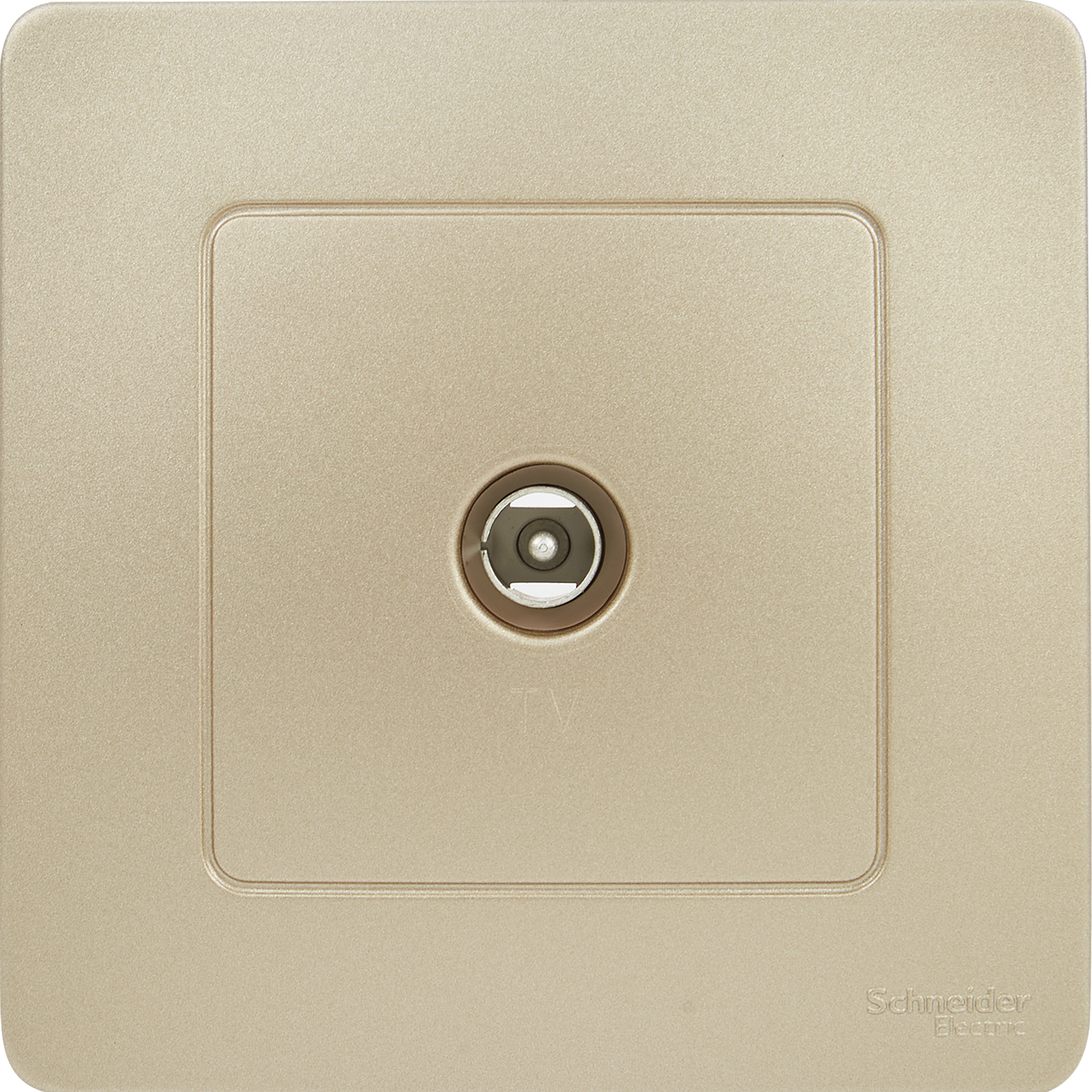 ТВ-розетка Schneider Electric Blanca для скрытого монтажа в цвете титан 84500059 STLM-0050667