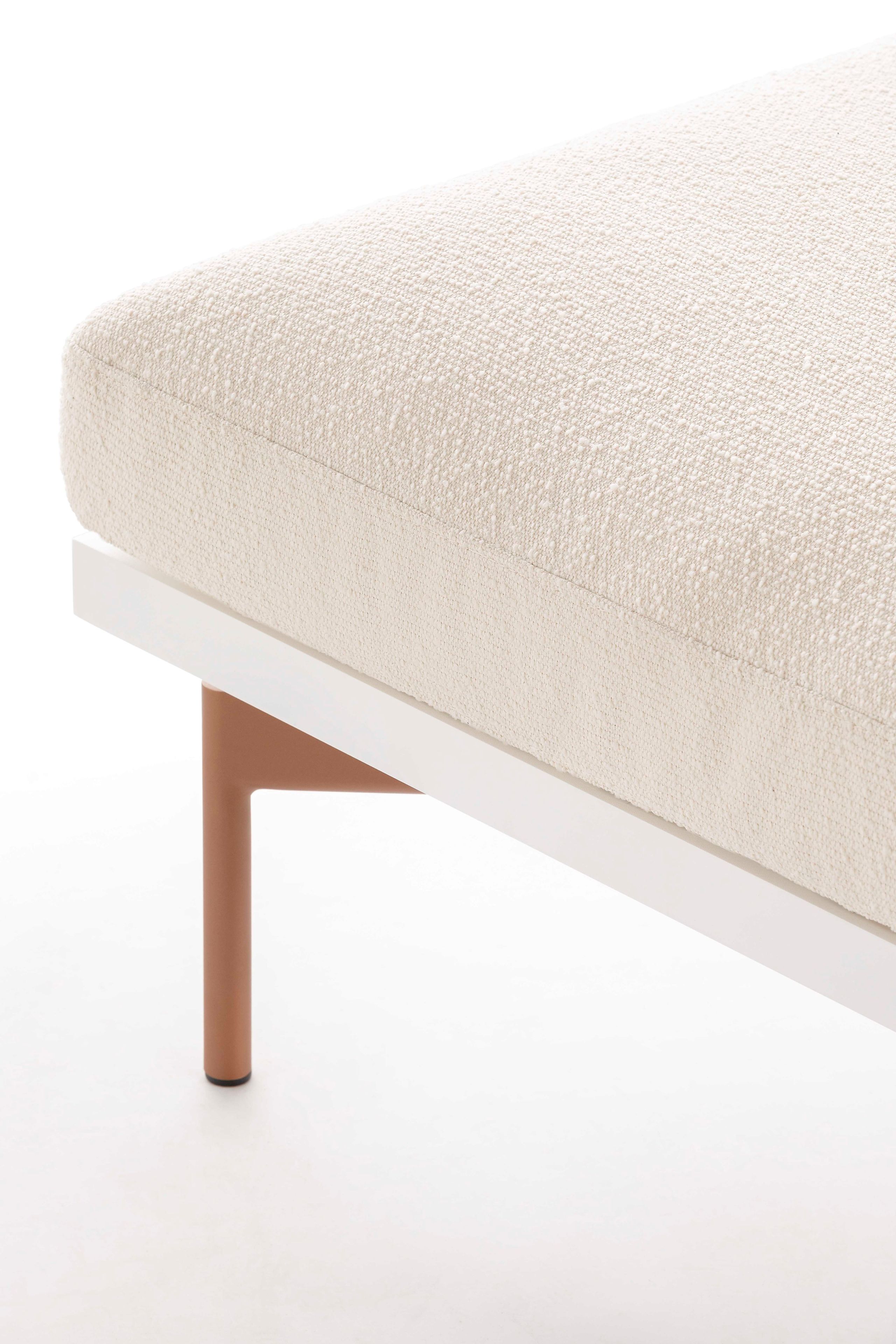 Квадратный пуф из ткани GANDIABLASCO волны ARCH-00039946 - Вид №7