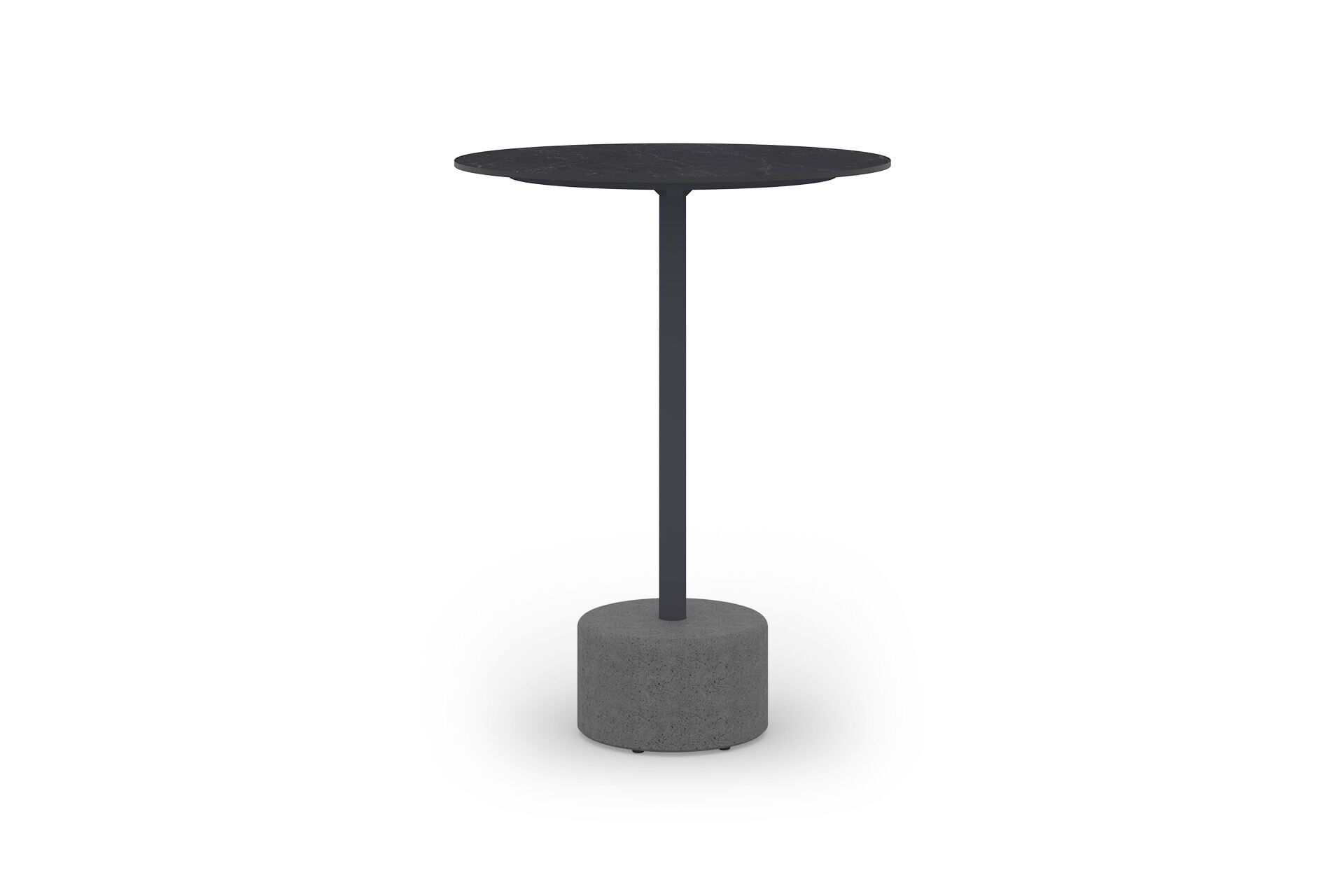 Круглый стол с верхней частью HPL и каменным основанием MAMAGREEN Glyph ARCH-00129277 - Вид №5