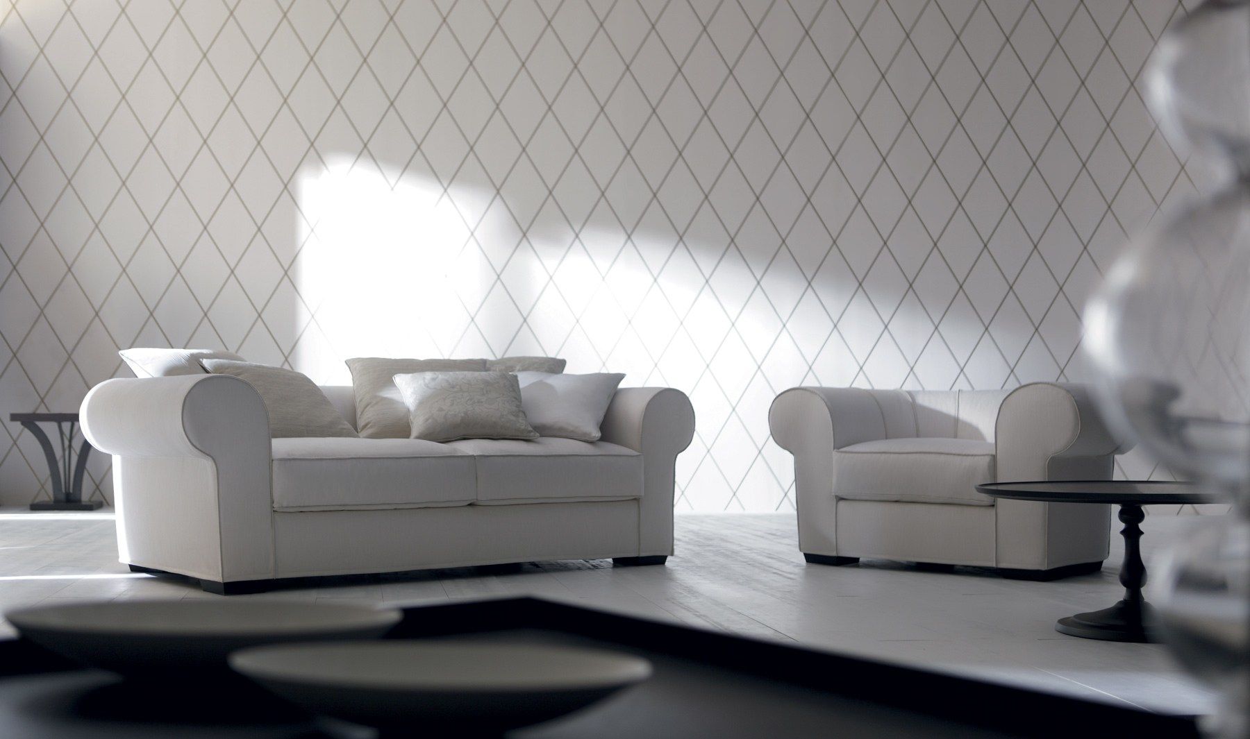 Тканевое кресло с подлокотниками OPERA CONTEMPORARY Fedora ARCH-00105582 - Вид №1