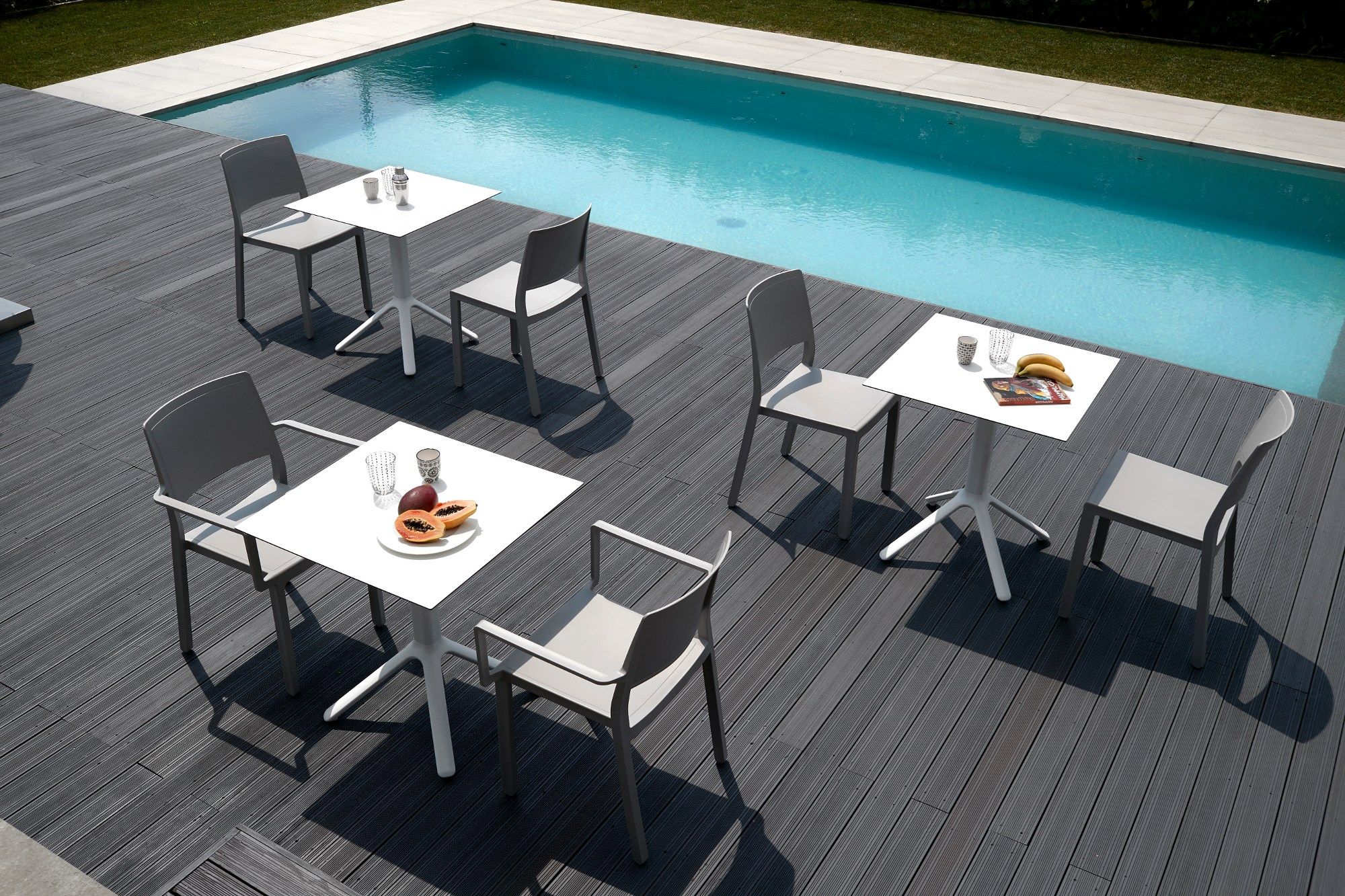 Квадратный стол с алюминиевым откидным верхом S-CAB Nemo ARCH-00105423 - Вид №3