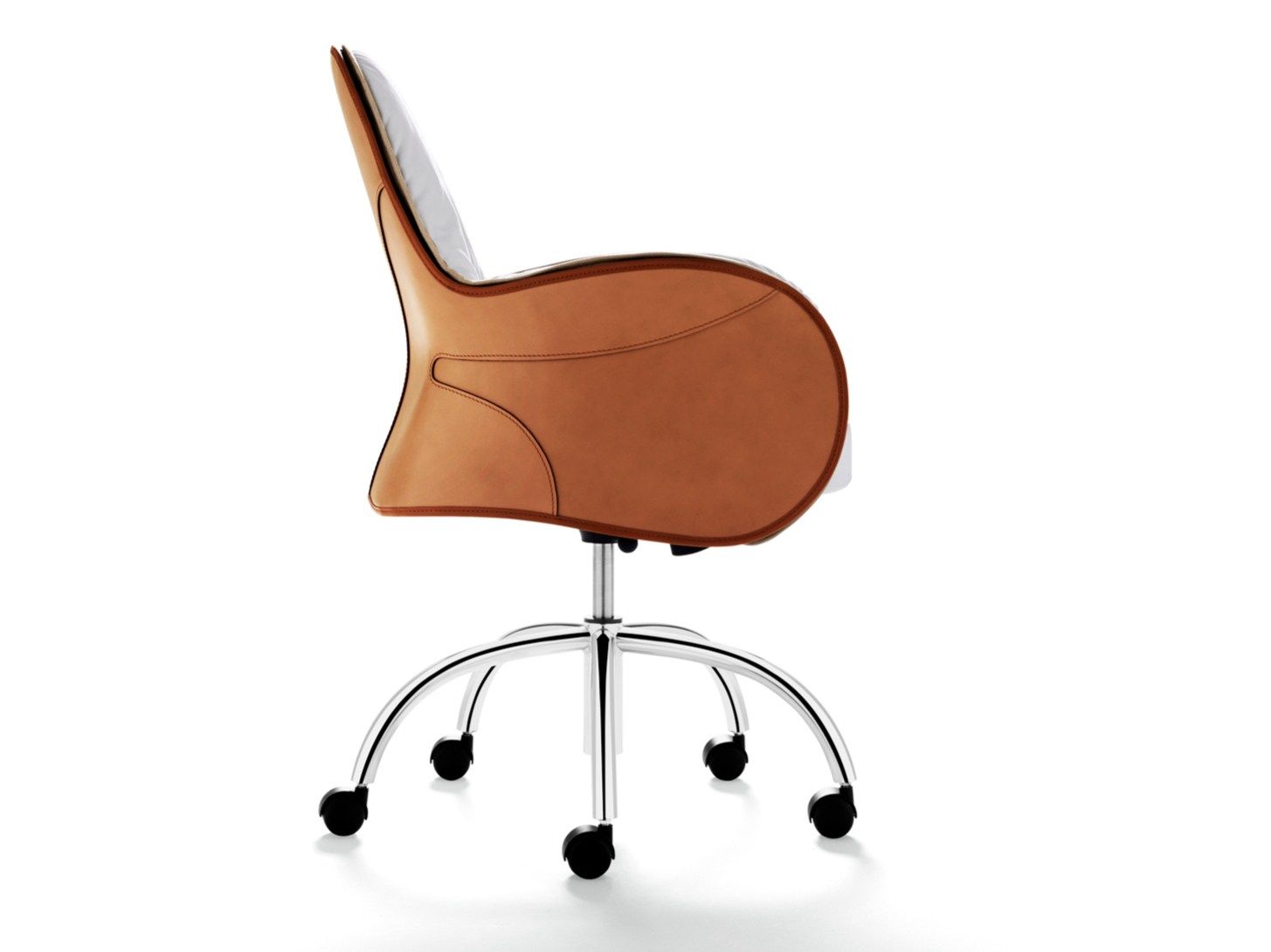 Мягкое вращающееся офисное кресло DE PADOVA INCISA ARCH-00032654 - Вид №1