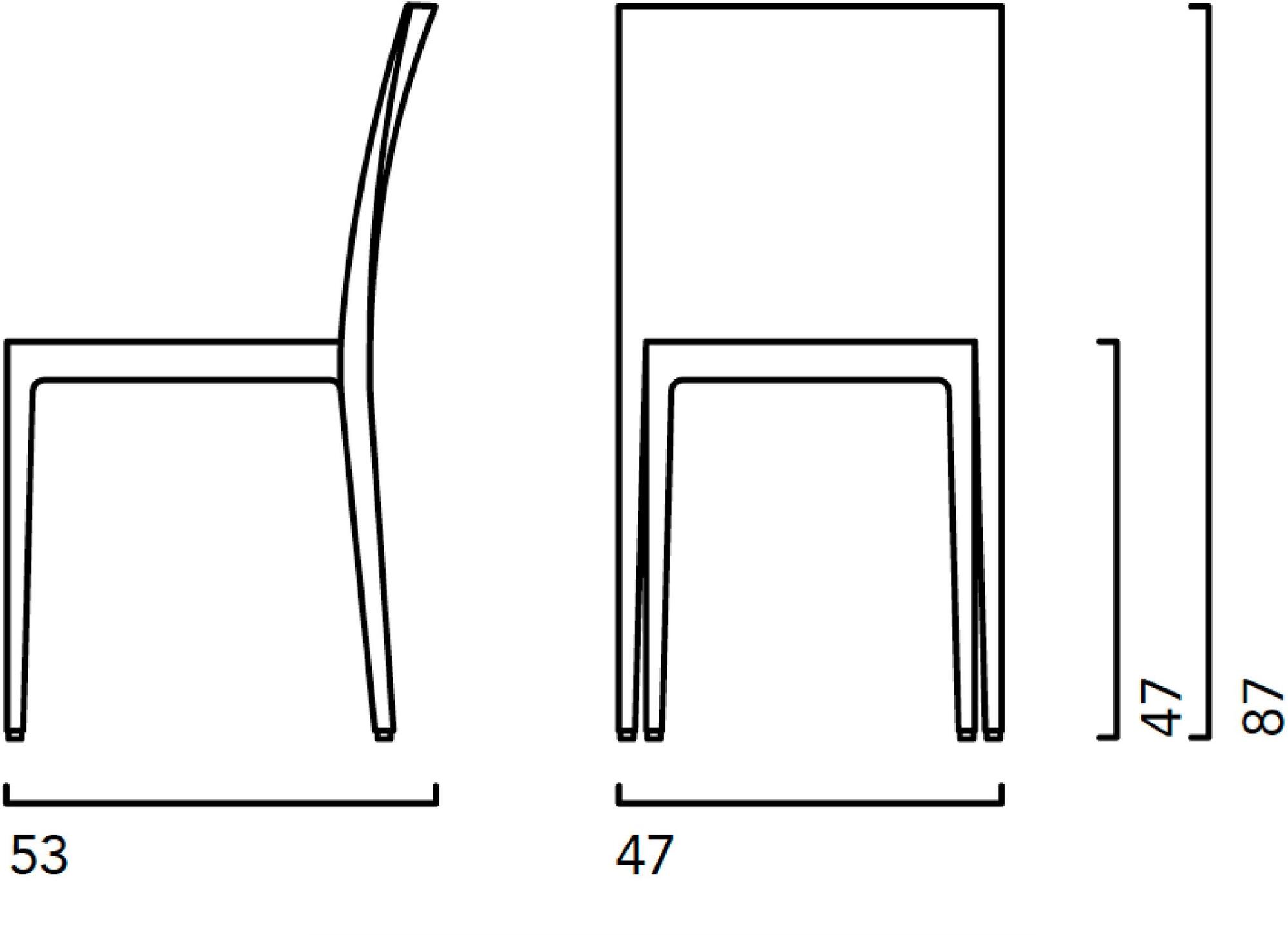 Crassevig Штабелируемый деревянный стул Anna sun-id-1459620 - Вид №4