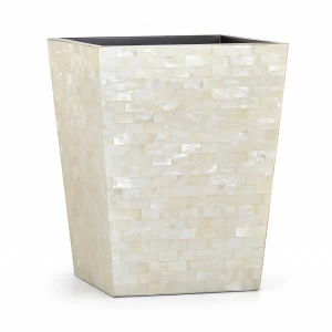 61200 Корзина для мусора из белого агата Labrazel
