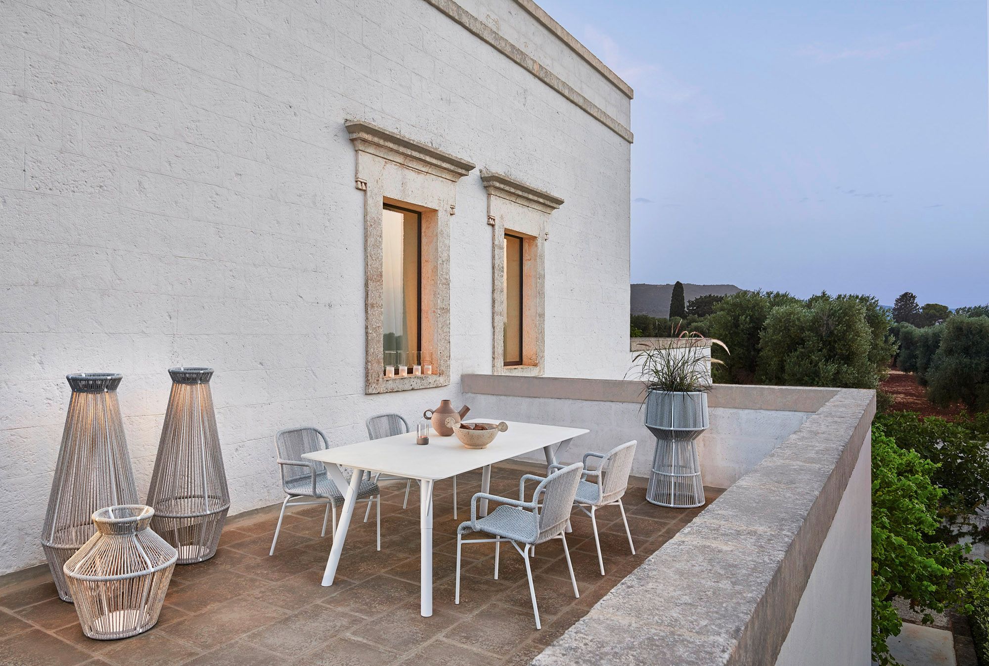 Синтетическое волокно сад стул с подлокотниками Varaschin Cricket ARCH-00140457 - Вид №2