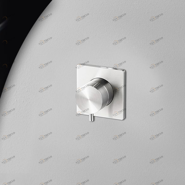 Девиатор двухрежимный сталь глянцевая Aico Radomonte DEV10L