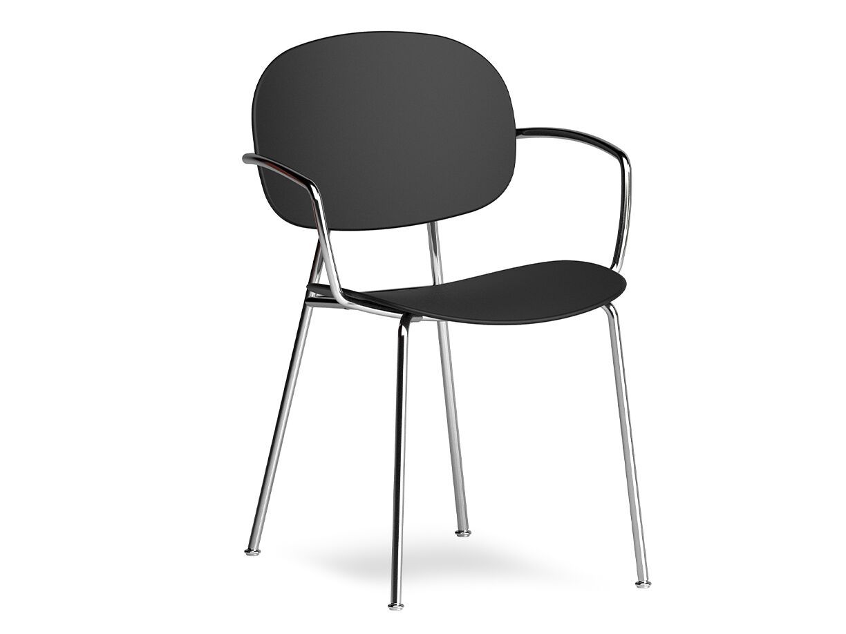 Полипропиленовый стул с подлокотниками Infiniti круглый ARCH-00048520