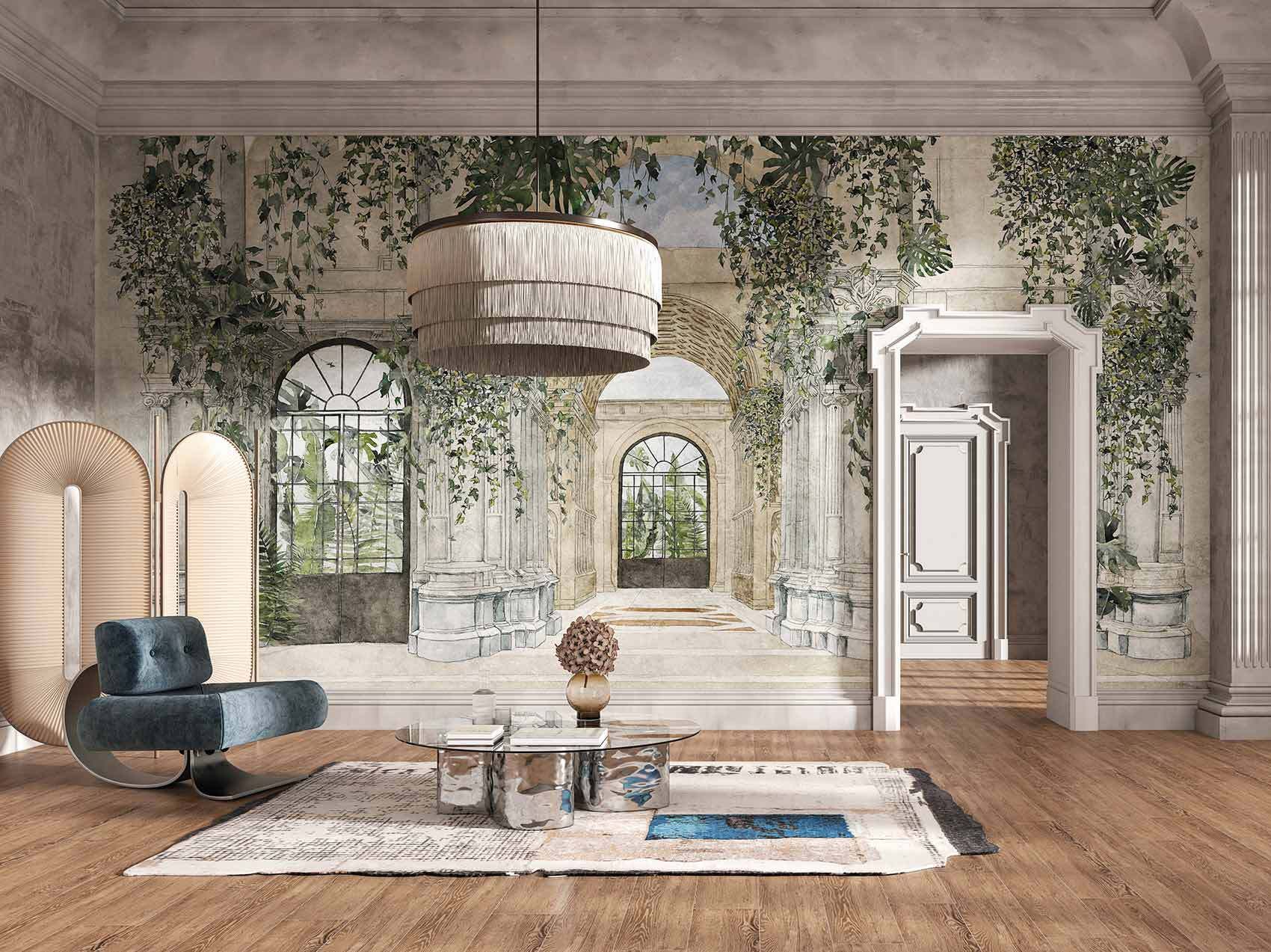 Обои trompe l'oeil Tecnografica декоративные ARCH-00051505