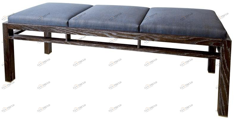 Garbarino Мягкая скамья из ткани Elementare Pel 2 / pel 3 