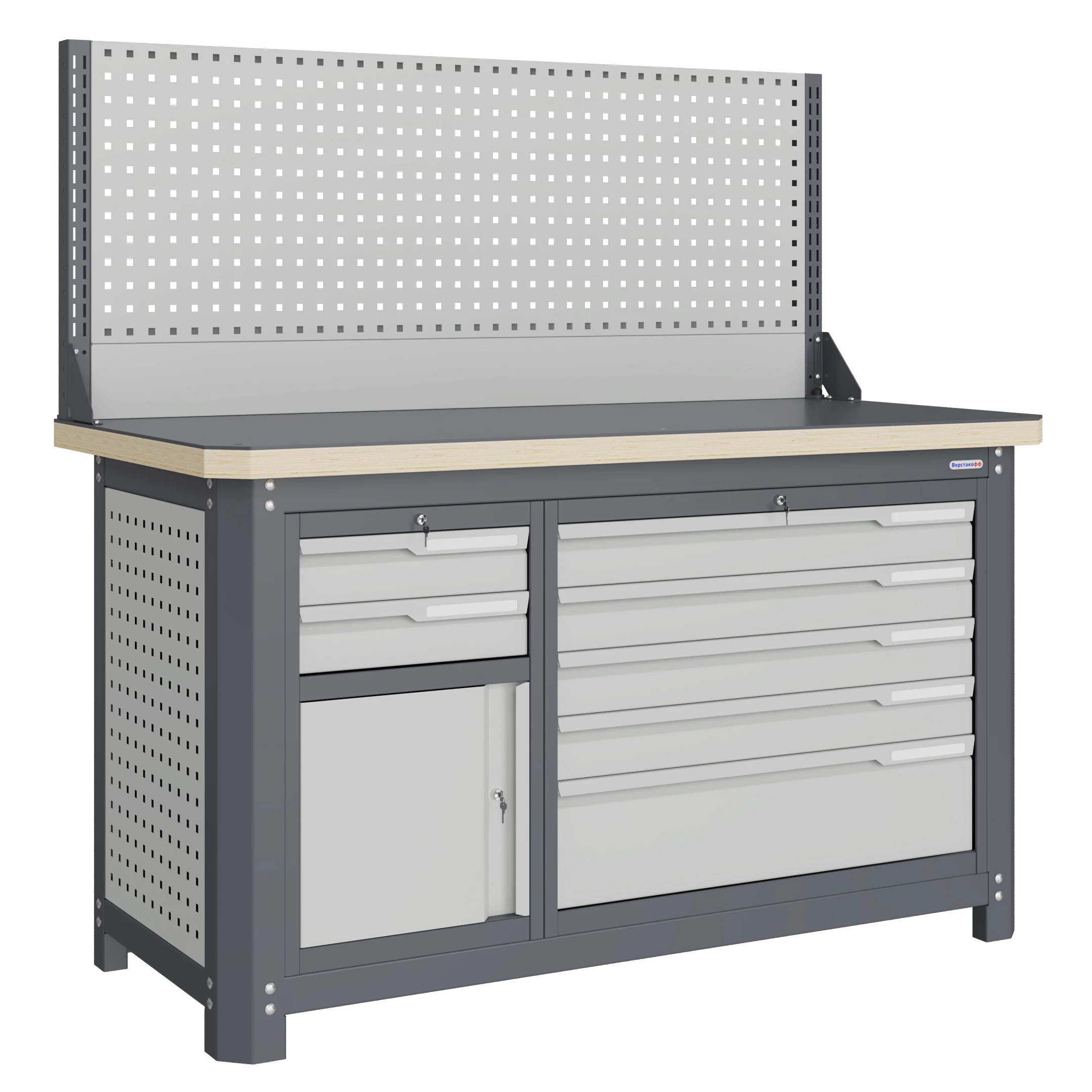 Верстак слесарный MCN 1552.S9L5-1 Верстакофф 111142