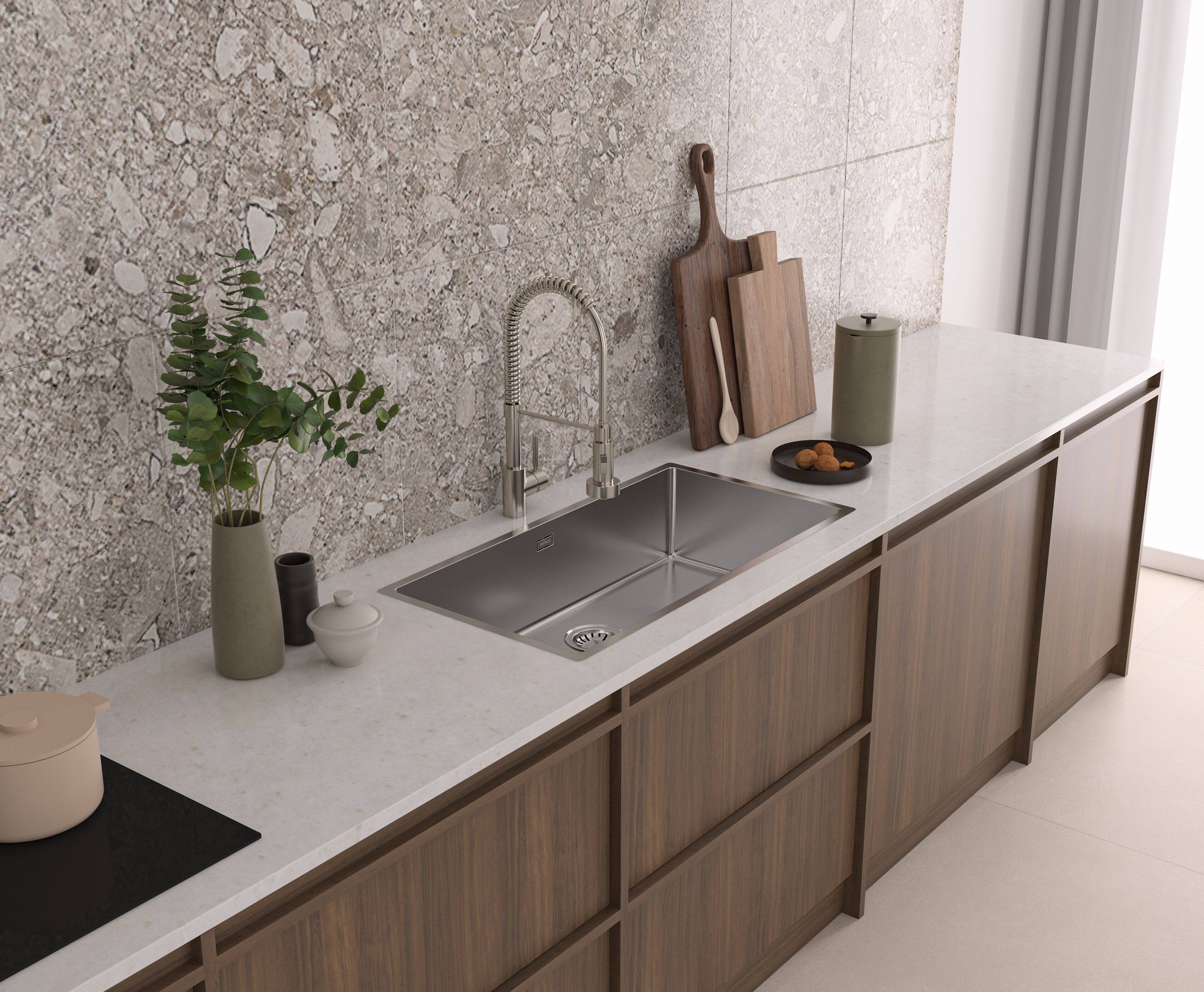 Раковина из нержавеющей стали Evhoc Lumium ARCH-00011086 - Вид №1