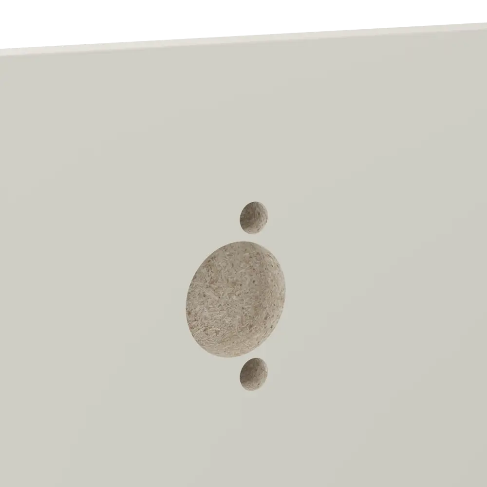 Фасад кухонного шкафа Аша 60x138 см KONSENSA ЛДСП цвет бежевый Аша бежевая STLM-2165576 - Вид №2