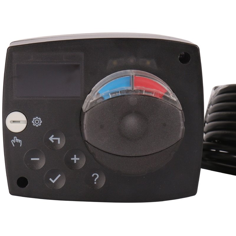 Сервопривод для смесительных клапанов с датчиком для фиксированной регулировки температуры STOUT SVM0015230017 - Вид №2